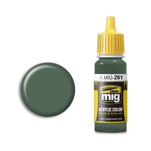 Ammo by Mig Jimenez Acrylic Color IJA Nakajima Green AMIG0261