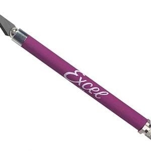 Cushion Grip Knife K18 Excel Blades purple handle