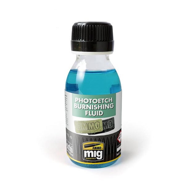 Ammo by Mig Photoetch Burnishing Fluid 100mL AMIG2021
