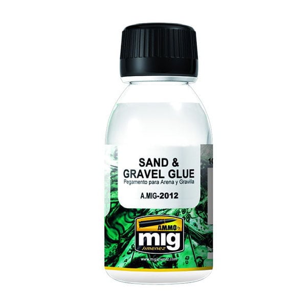 Ammo by Mig Sand and Gravel Glue 100mL AMIG2012