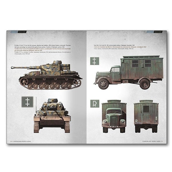 Ammo by Mig Stalingrad Vehicles Colors German and Russian Camouflages in the Battle of Stalingrad Book AMIG6146