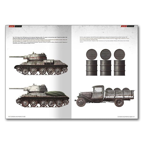 Ammo by Mig Stalingrad Vehicles Colors German and Russian Camouflages in the Battle of Stalingrad Book AMIG6146