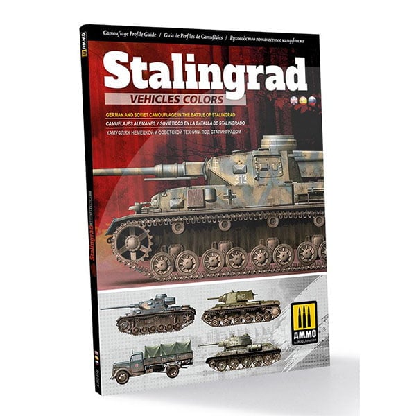 Ammo by Mig Stalingrad Vehicles Colors German and Russian Camouflages in the Battle of Stalingrad Book AMIG6146