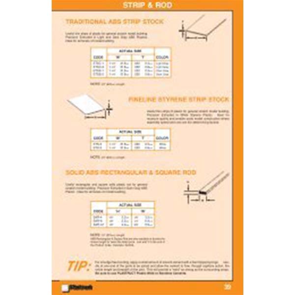 Plastruct .010 Fluor Yellow Sheet 91304