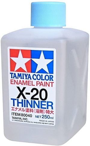 Tamiya X20 X-20 EXF-20 EXF20 Enamel Thinner 80030 40ml • Canada's largest  selection of model paints, kits, hobby tools, airbrushing, and crafts with  online shipping and up to date inventory.