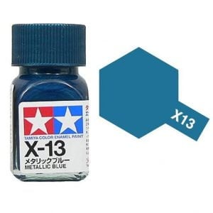 Tamiya Enamel Paint X-13 X13 Gloss Metallic Blue 80013