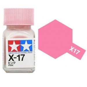 Tamiya Enamel Paint X-17 X17 Gloss Pink 80017