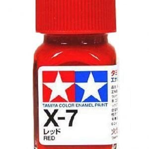 Tamiya Enamel Paint X-7 X7 Gloss Red 80007