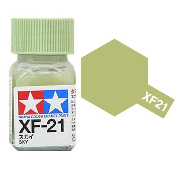 Tamiya 81721 - Farba akrylowa - XF-21 Sky Matt/ 10ml