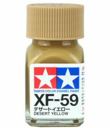 Tamiya Enamel Paint XF-59 XF59 Flat Desert Yellow 80359