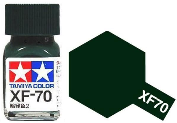 Tamiya Enamel Paint XF-70 XF70 Flat Dark Green IJN 80370