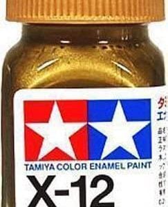 Tamiya Enamel Paint X-12 X12 Gloss Gold Leaf 80012