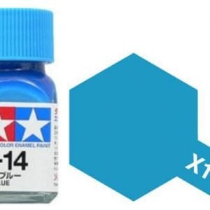 Tamiya Enamel Paint X-14 X14 Gloss Sky Blue 80014