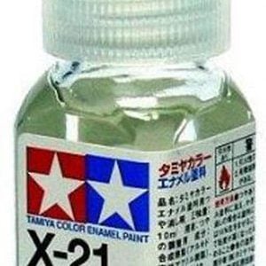 Tamiya Enamel Paint X-21 X21 Flat Base 80021