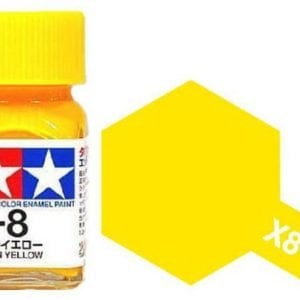 Tamiya Enamel Paint X-8 X8 Gloss Lemon Yellow 80008