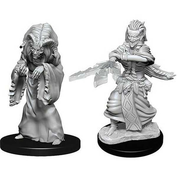 D&D Nolzurs Marvelous Unpainted Miniatures: Wave 6 - Nameless One, 2 Miniatures With 25mm Bases, Primed Ready To Paint - View #4