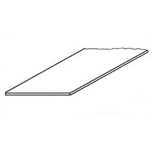 Plastruct .020 Gray Styrene Sheet 91171