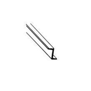 Plastruct 1/16" Styrene Zee Bar 90591