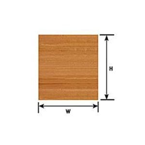 Plastruct 1/64" Wood Planking Sheet 91529
