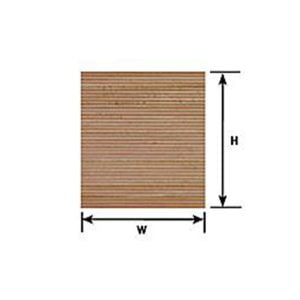 Plastruct .039 Wood Planking Sheet 91530