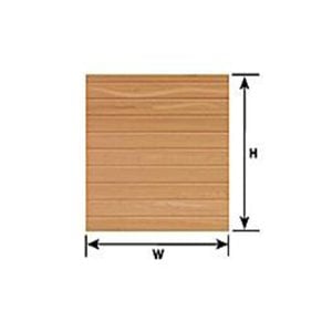 Plastruct 5/32" Wood Planking Sheet 91532