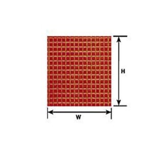 Plastruct 1/8" Square Tile Sheet 91539