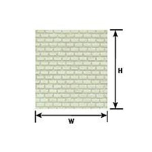 Plastruct HO Scale Cement Block Sheet 91620