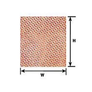 Plastruct HO Scale Interlocking Paving Sheet 91670