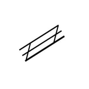 Plastruct HO 1:100 Scale Styrene Stair Rail 90692