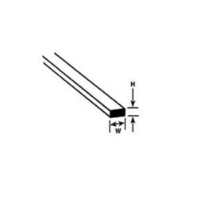 Plastruct .010x.080 Styrene Strip 90714