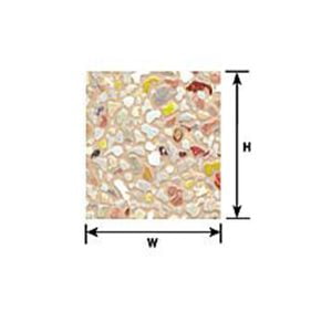 Plastruct HO Scale Field Stone Sheet 91580