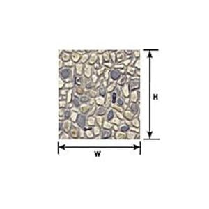 Plastruct HO Scale Random Stone Sheet 91581