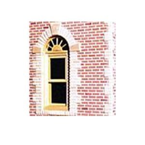 Plastruct 1:12 Scale Brick Relief Sheet 91603