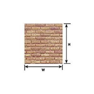 Plastruct G Scale Brick Sheet 91604