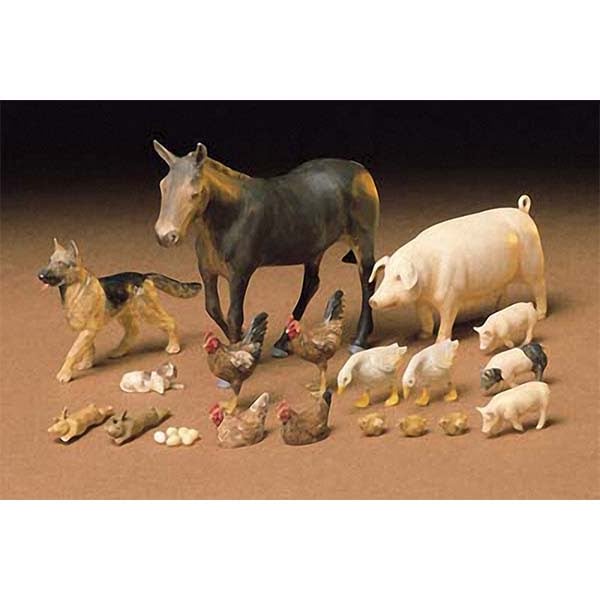 Tamiya Livestock Plastic Model Kit 1/35 Scale 35128 • Canada's largest