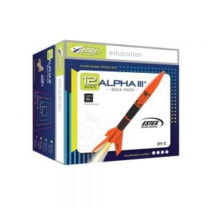 Estes Rockets Bulk Pack of 12 Alpha III Model Kits 1751