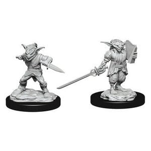 Wizkids D&D Nolzurs Marvelous Unpainted Miniatures Wave 15 Goblin Rogue and Bard 90309