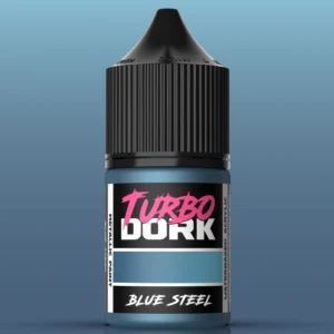 Turbo Dork Blue Steel Metallic Acrylic Paint 22ml TDK025151