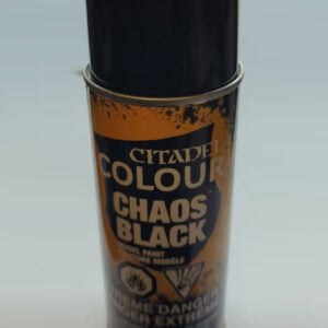 Citadel Chaos Noir Bombe de peinture 62-02