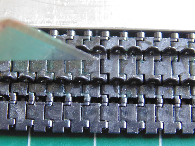 pointer with gap at the top