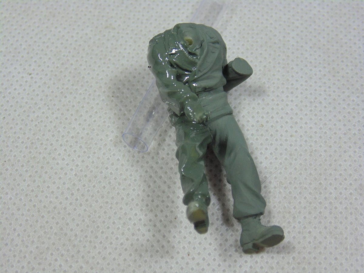 Half Figure Clear Coated 