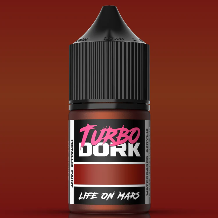 Turbo Dork Life On Mars Metallic Acrylic Paint 22ml TDK025465