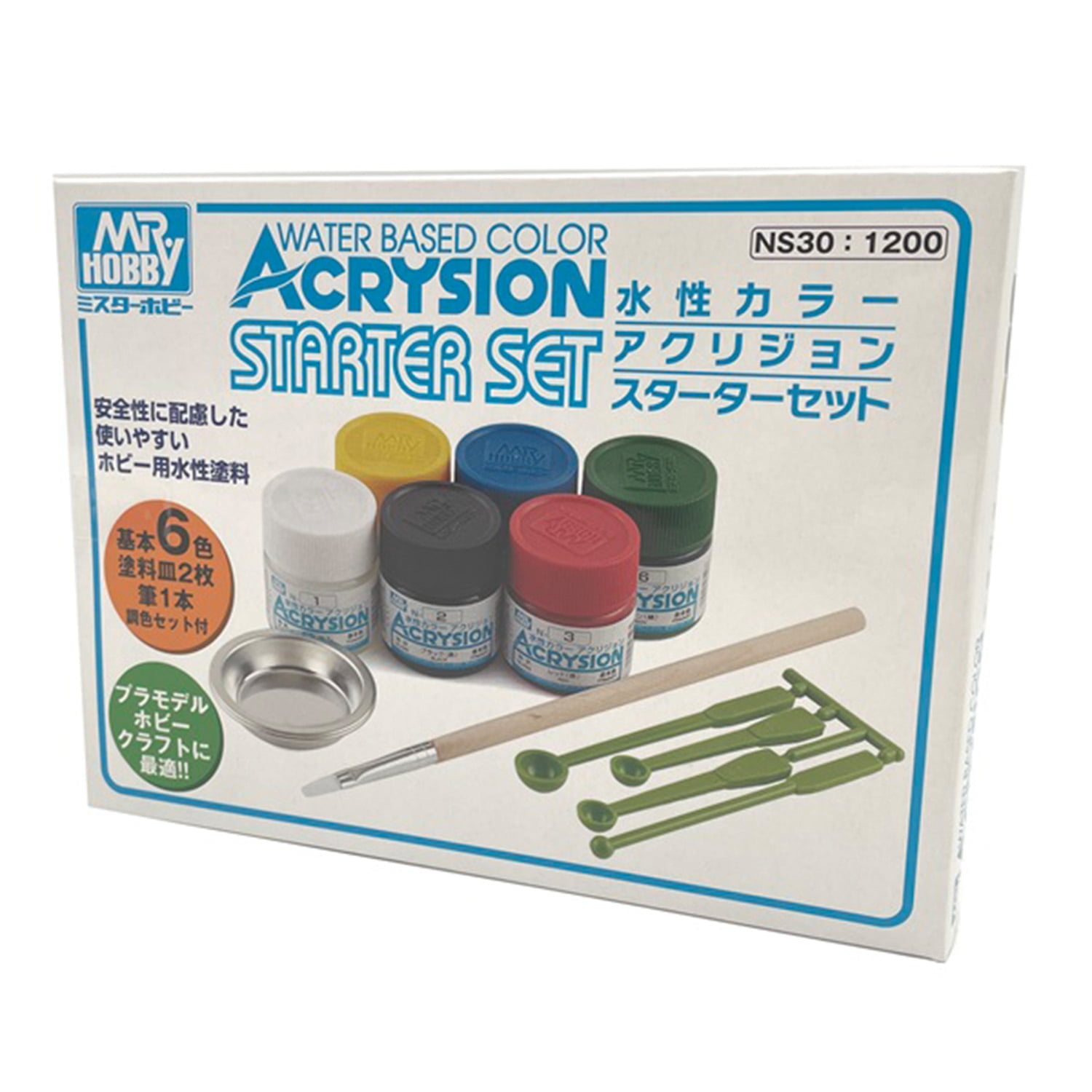 Mr Hobby Acrysion Color Basic Set NS30 • Canada's largest selection of