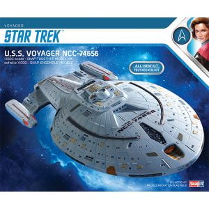 Polar Lights USS Voyager NCC-74656 1:1000 Scale Snap Together 980