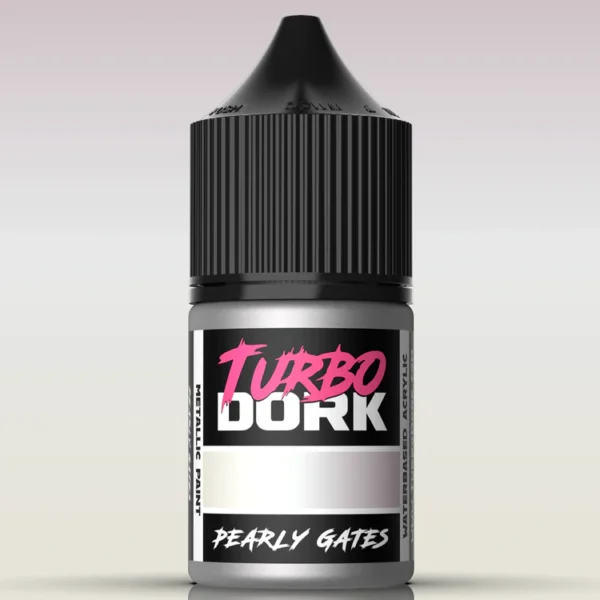 Turbo Dork Pearly Gates Metallic Acrylic Paint 22ml TDK025571