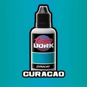 Turbo Dork Curacao Metallic Acrylic Paint 20ml TDCURMTA20