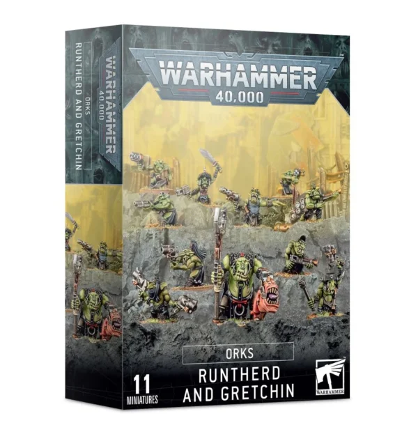 Warhammer Orks Runtherd et Gretchin 50-16