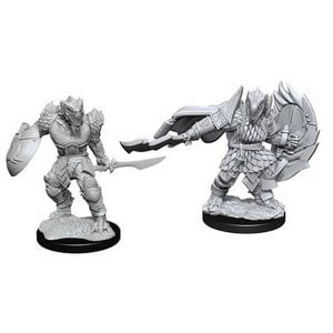 Wizkids D&D Nolzurs Marvelous Unpainted Miniatures Wave 15 Dragonborn Fighter Male 90303