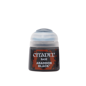 Citadel Base Abaddon Noir 12ml Peinture 21-25