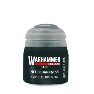 Citadel Base Incubi Darkness Peinture 21-11